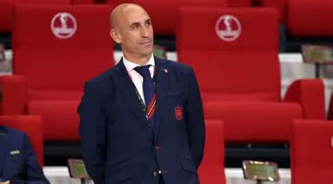 rubiales letizia|One week after sullying the Womens World Cup, Luis Rubiales is。